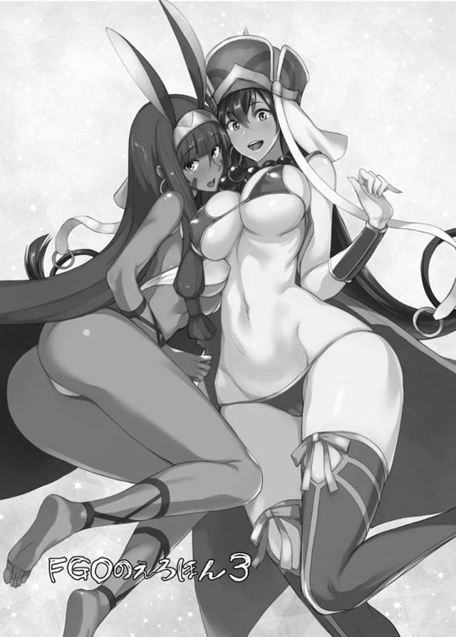 マスターを慰める美人お師匠様…ワンパコしたあと褐色肌の巨乳お姉さんも読んで生ハメハーレム乱交セックスで乱れまくる【真面目屋：FGOのえろほん３】