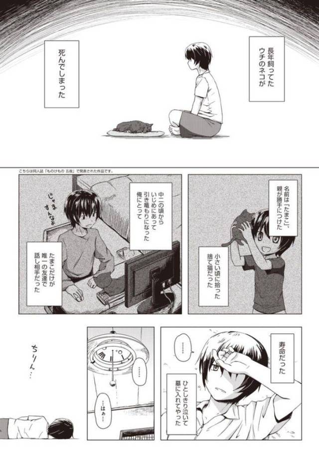 一度死んでしまったが飼い主のために女の子の姿となって転生してきたロリボディの貧乳猫娘…唖然とする飼い主を半ば強引に押し倒し発情させて二人でいちゃラブ中出しセックス【雪野みなと:ものけもの五夜】