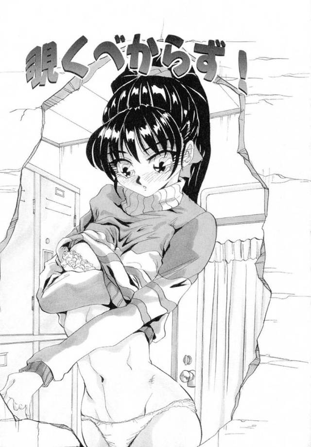 【エロ漫画】男子に壁の穴から覗かれながら着替えて誘惑する痴女はもう一つの穴からちんぽを出されてフェラからの生ハメセックス