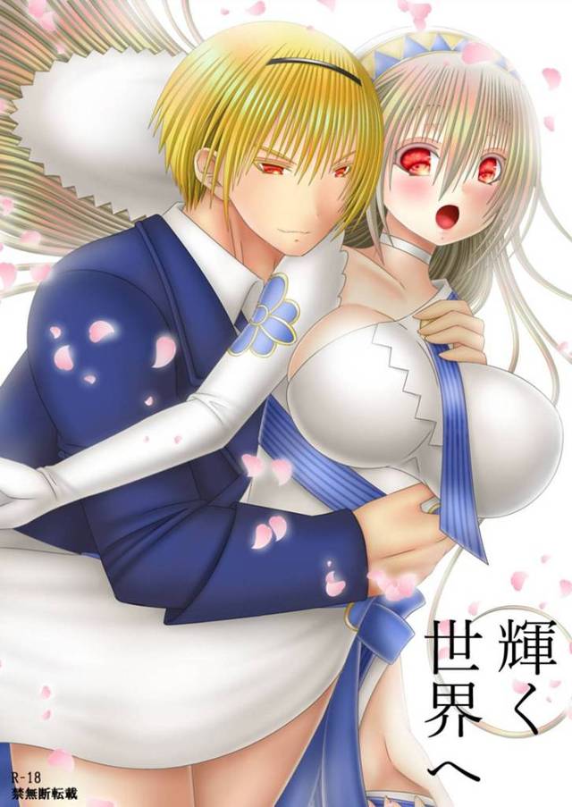 【エロ漫画】異界に抜け出し学校を散策する美少女を、見つけて説教する若旦那のイチャラブSEXで彼女の心は満たされる！【織田夏樹/輝く世界へ】