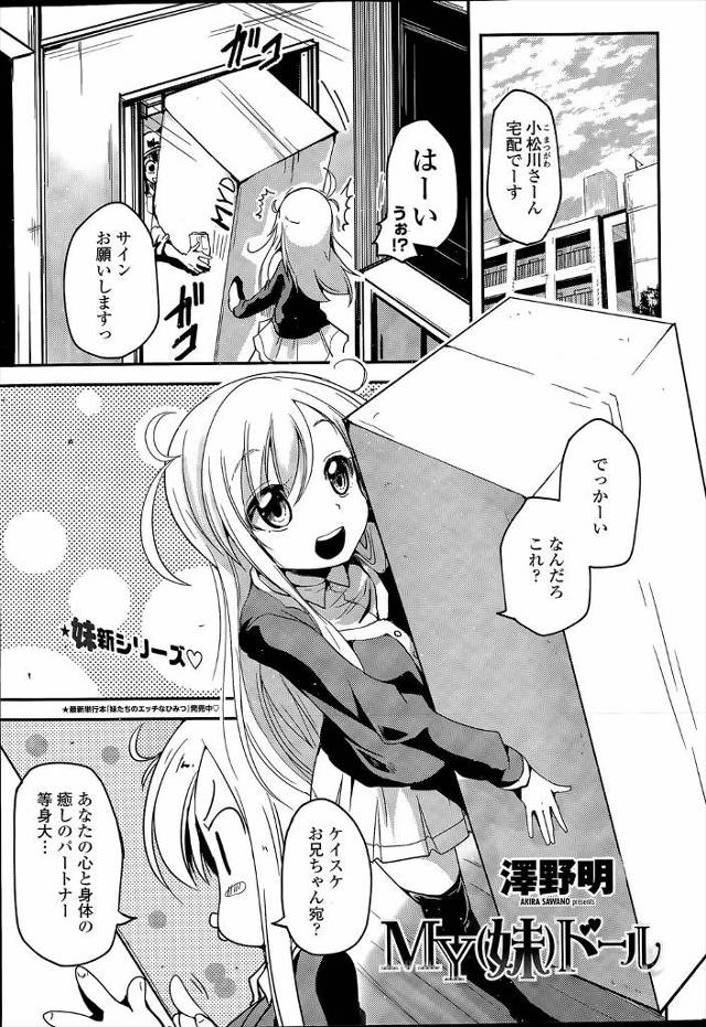【エロ漫画】兄が自分そっくりのリアルドールを注文していて壊してしまった妹がドールになりきりごまかしていたら、ま…