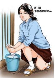 貧乏大学生たちの面倒を見る下宿先の美人未亡人…インフルエンザにかかった男子学生の看病中に身体を拭くと言って服を脱がせ生ハメ騎乗位レイプしてイキまくる【八月薫：本当にあったHな体験教えます 第１４話】