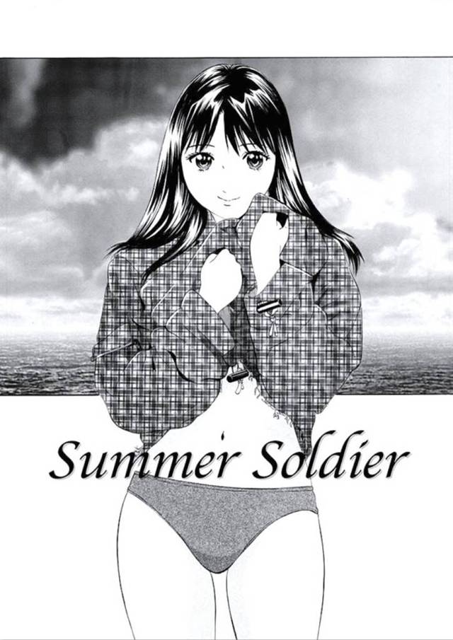 ビーチで彼氏とエッチな雰囲気になった巨乳清楚系な彼女…岩陰に隠れた二人はフェラや手マンでお互いを愛撫して口内射精や潮吹きさせて立ちバックで野外開放セックス。【成田学:Summer Soldier】