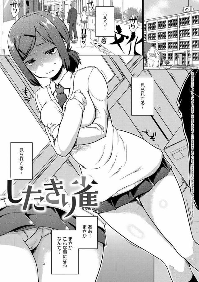 【JKエロ漫画】被害妄想が激しすぎて自分から犯されにいってしまう巨乳女子高生ｗパイズリフェラから生中出しｗ
