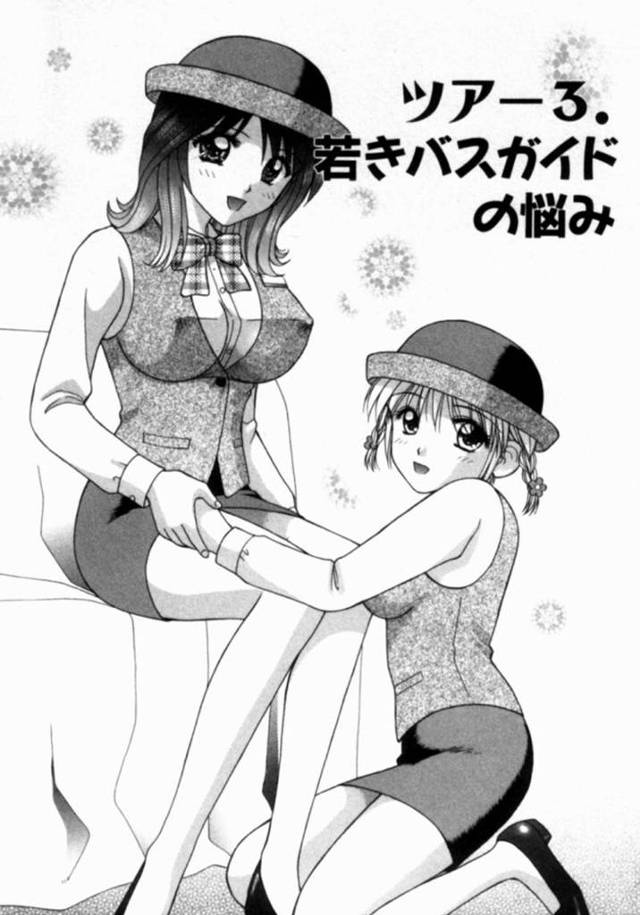 運転手の福山が好きな背の小さいロリ顔バスガイドの若葉…後輩の若葉がため息をついてるのを発見した桜は悩みを聞くことに。桜は若葉が運転手の福山のことが好きだと知る。何とか取り持てあげたいと思った桜は担当するバスの交代してほしいと福山に伝えるも、却下。そこで考えたのは、若葉に仮病をさせ福山に介抱させること！2人きりになったバスの中でドキドキのイチャラブセックス！【車海老:若きバスガイドの