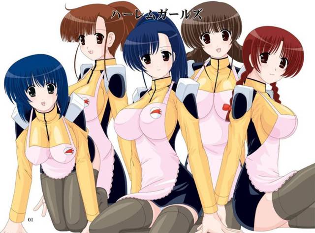 男にスタミナ料理を振る舞い元気に勃起したチンポをみんなで欲しがる巨乳美女たち…複数美女たちをセックスし終わって勃起しないチンポを後からきた女たちとレズプレイで魅せつけ、復活したチンポで乱交セックス！【わたなべよしまさ:ハーレムガールズ】