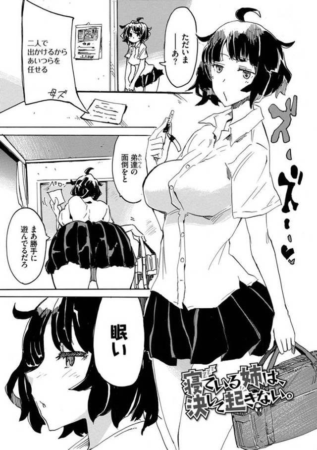 寝ている間に弟とその友人達にエッチな事をされてしまう巨乳姉…眠りの深い彼女は何をされても目覚める事なく、パイズリでぶっかけや中出しセックスなどやりたい放題される！【キクタ:寝ている姉は決して起きない。】