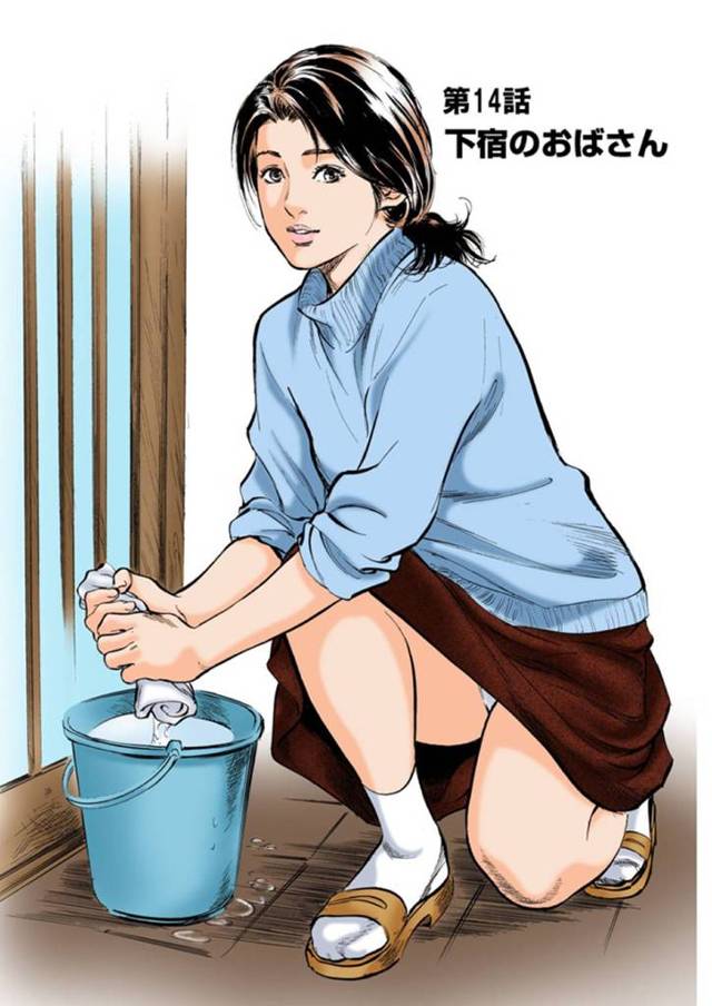 風邪をひいた年下男を看病しながら逆レイプしちゃう下宿先の美人で優しい未亡人…騎乗位セックスだけしたらもっとしたいと襲われちゃってトロ顔のまま中出しセックスされちゃってイチャラブしちゃう！【八月薫：第14話 下宿のおばさん】