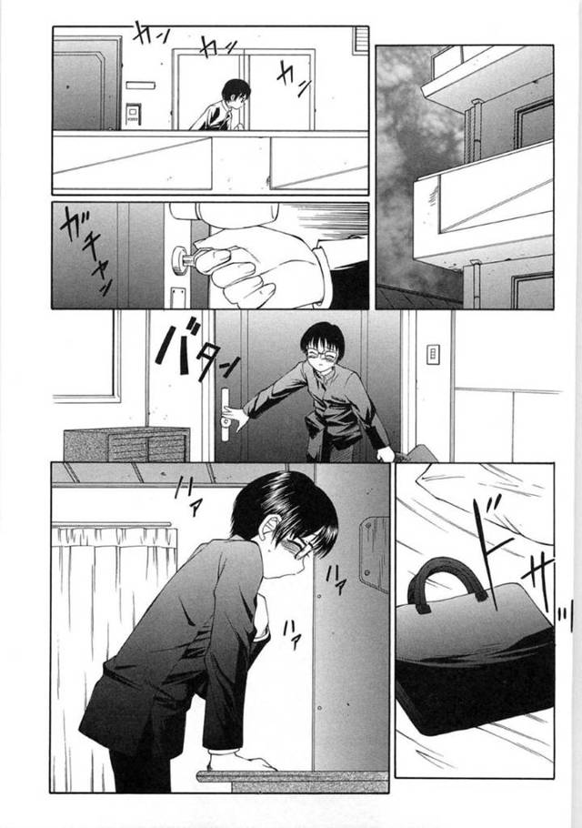 オナニーしているユキオを見てしまった母…帰宅したユキオはかおるを想って謎の液体を使ってオナニーすると母に目撃される。ユキオは咄嗟に嘘をつき母を誘惑すると近親相姦セックス【風船クラブ：ビリドーY 第二話】