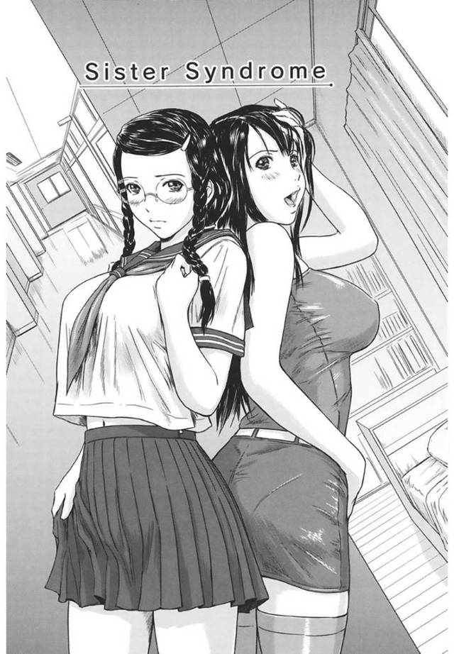 【エロ漫画】学校で優等生だがお堅いイメージが強く、優等生のJK…お互いに好きだった2人の禁断の関係で気持ちを確かめ合うように初めてを共有する近親相姦中出しセックス【Kisaragi Gunma：Sister Syndrome】