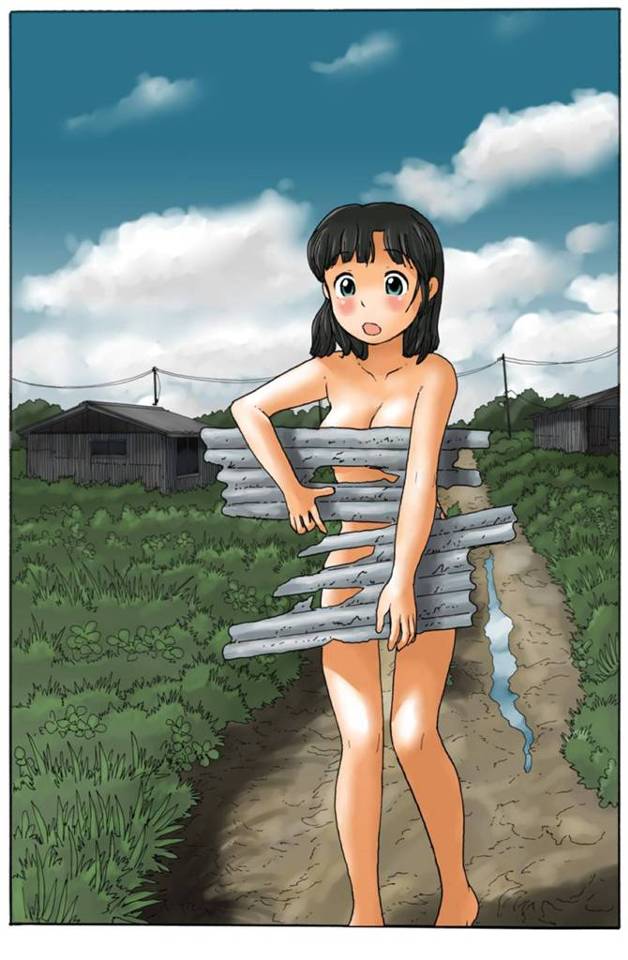 【調教エロ漫画】画家の先生の田舎別荘で性調教されて二ヶ月がたったロリ娘はオジサンたちに見つかって卑猥な中出しセックスや3Pで性奴隷堕ちする！【あわたけ】