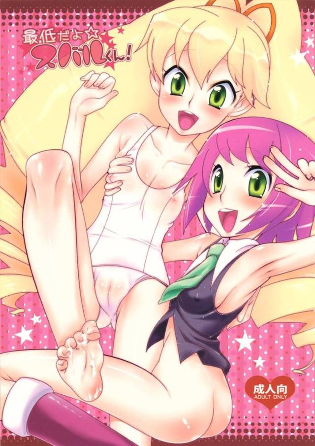 ライブ後にセックスしちゃうエッチなロリの美少女たち…脇こきしたり足コキしてバックの中出しセックスでイチャラブしちゃう！【かにゃぴぃ：最低だよ☆スバルくん!】