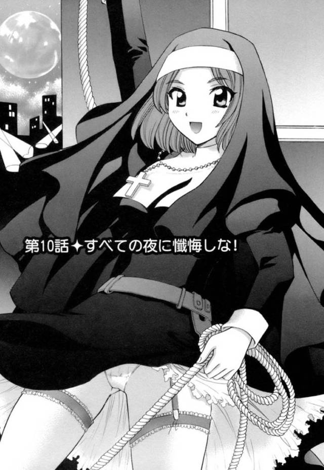 【エロ漫画】彼氏のドタキャンにより1人ランチになってしまったOL彼女…実はライバル会社の彼氏の会社へシスターのコスプレで社命をこなしていた！【ひろせみほ】