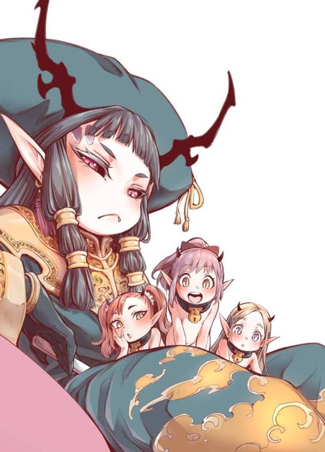 【エロ漫画】売春宿へと訪れた男にエッチなご奉仕をする貧乳ロリサキュバス娘。彼女はご奉仕するように彼にフェラをして口内射精させた後、それでもビンビンのチンポを正常位で生ハメさせて中出しセックスへと発展させる！