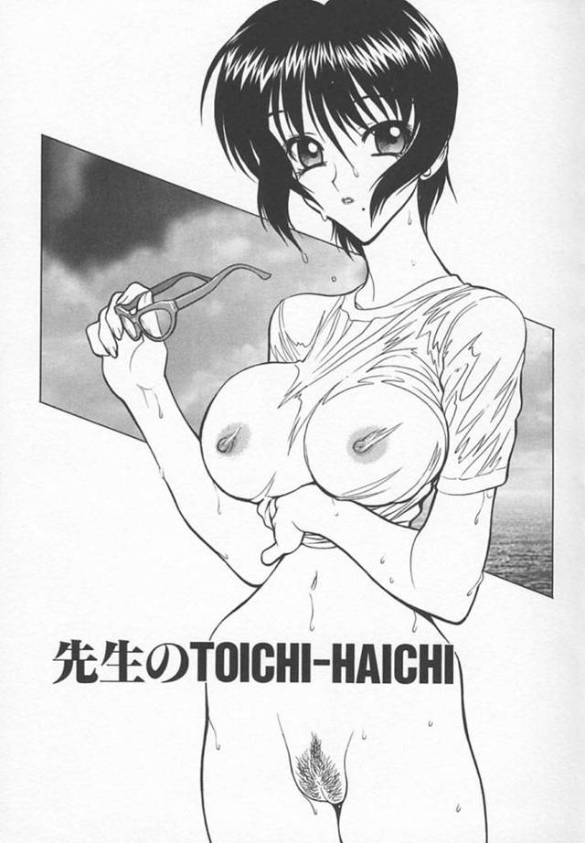 【レズエロ漫画】黒髪ショートの巨乳先生は、イケメン美少年生徒と海の家に遭難するが、彼がじつは女性だとわかりいちゃラブレズセックスする！【清水清】