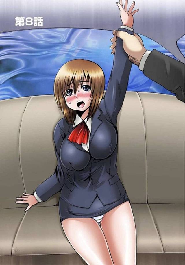 【エロ漫画】言うことを聞いてくれた男性社員と話していた女体化した元男性…その場面を見て嫉妬した奴隷秘書に詰め寄られる！【月下冴喜】