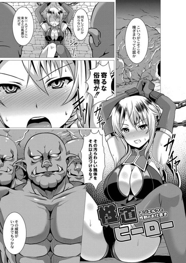 助けてくれた戦士に発情しちゃうドMでツンデレなエルフ…逆レイプにイチャイチャと中出しセックスでトロ顔になっちゃう！【西園寺ぽるぽる：性道ヒーロー マゾエルフと性剣のお仕置き】