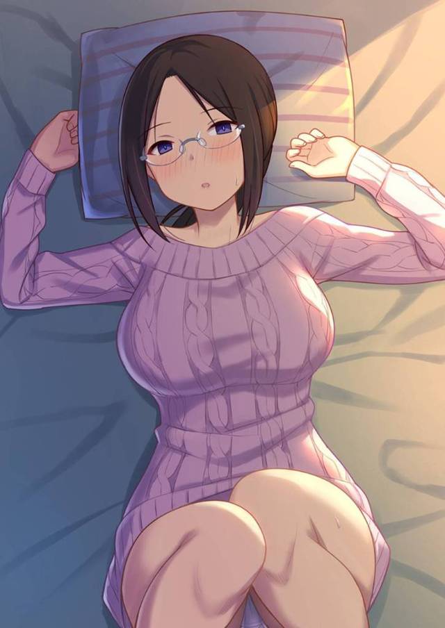 【服従エロ漫画】黒髪ロングのメガネの巨乳先生は、生徒に服従の呪いをかけられ何度も生ハメ中出しされる！【ひよりハムスター】