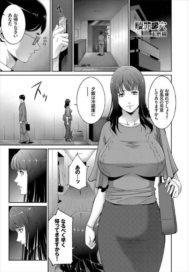 夫の不倫と同じ期間相手の男に身体を差し出す契約をした巨乳人妻…多額の慰謝料のため心を殺して抱かれ続ける！【東磨樹：贖罪の穴】