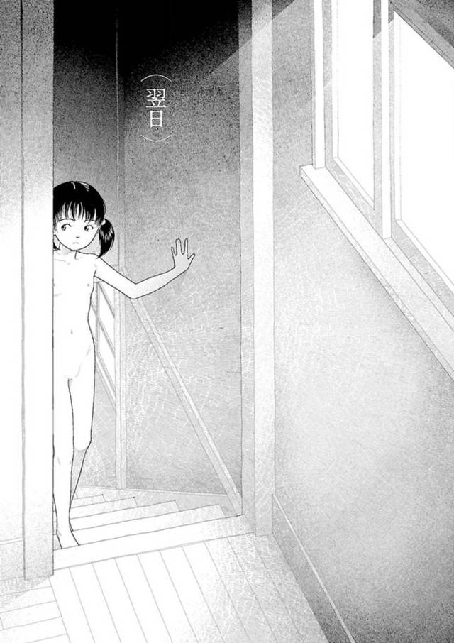 親戚の青年とエッチな事をする関係になった貧乳ロリ少女…積極的な彼女は彼に自らフェラしたり、騎乗位で生ハメしたりするように！【山本直樹:田舎 2】