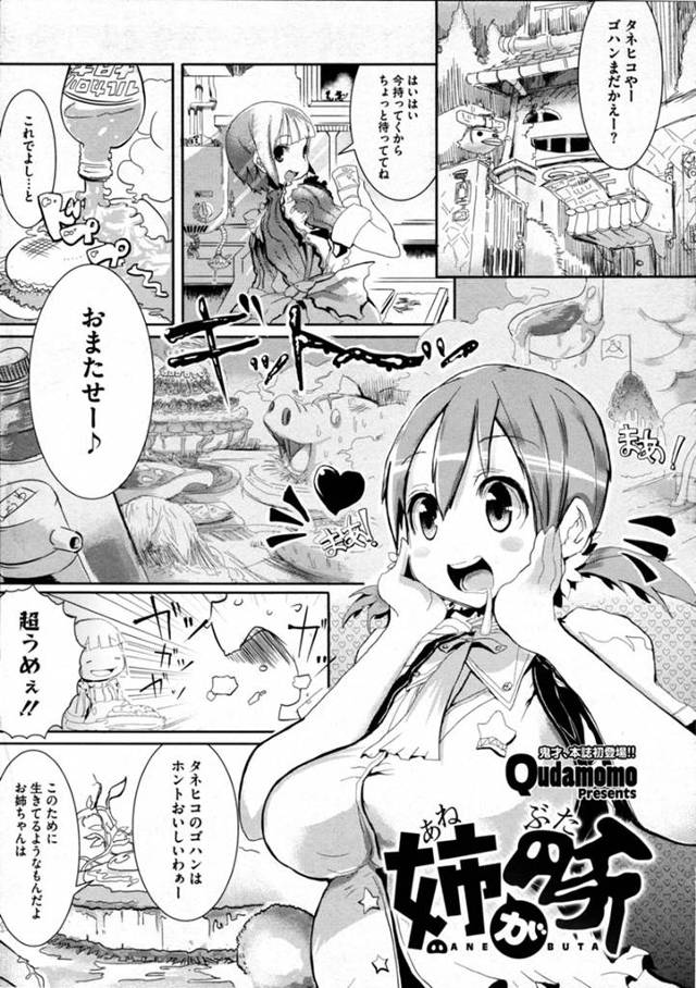 スケベなショタ弟にダイエットと称されてエッチな事をさせられるむっちり巨乳姉…Sっ気のある彼にされるがままの彼女は正常位やバックでハードピストンされて感じてしまう！【Qudamomo:姉が豚】