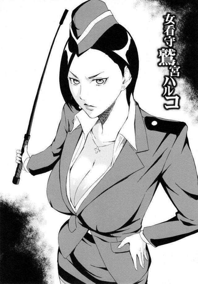 【エロ漫画】ドS女看守の鷲宮ハルコ！本日より収監される囚人番号375の男の前ではドM雌豚に！調教ドMエロ漫画！【天野雨乃】