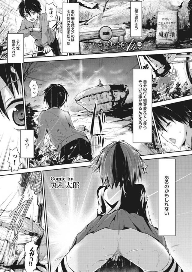 男を誘惑しちゃうエロかわいい恥ずかしがり屋のクラスエイト…乳首責めされたりしてド変態なトロ顔の中出しセックスしちゃう！【丸和太郎：少女神科学Alice 前編】