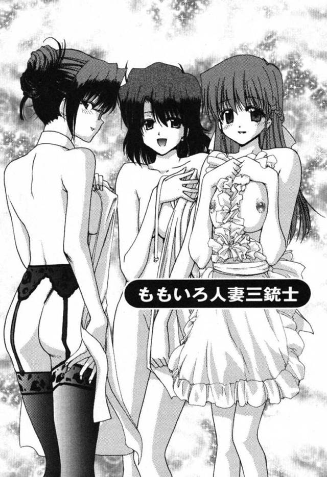 【エロ漫画】記憶喪失の男にはなんと三人の奥様が！！人妻・女医・社長令嬢が旦那の記憶を取り戻す為、病院ベッドでハーレムセックス【堀博昭】