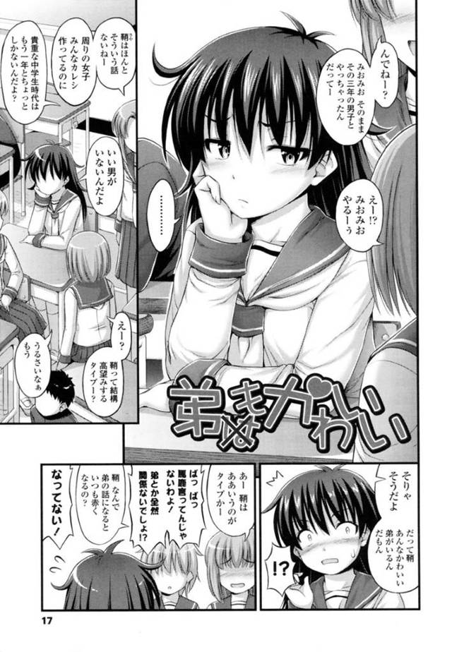 美少年のショタ弟を襲ってフェラしまくるブラコン痴女JKお姉ちゃん…口内射精をごっくんしたあと騎乗位で逆レイプし、強制おねショタセックスで搾乳アクメ【Noise：弟もかわいい】