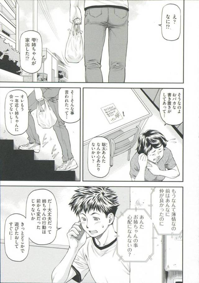 弟の部屋をピッキングしていた巨乳姉…帰宅した弟に怒られたが泊めてほしいとお願いしてその夜近親相姦をする！【流一本：シスブラ】