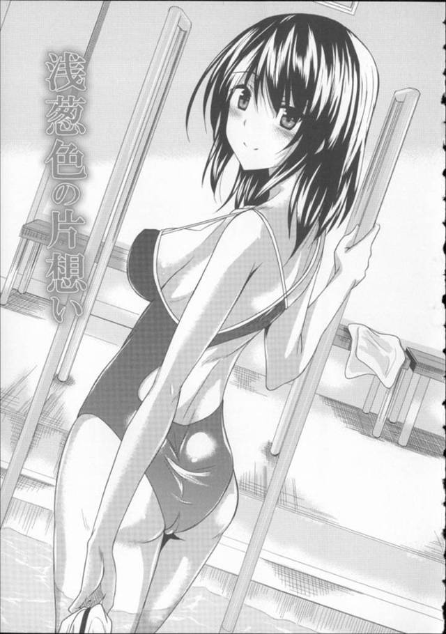 好きな男顧問を想いながらオナニーしていたところを本人に見られてしまった水泳部美少女…勃起状態の顧問にちんぽをおねだりして素股され、激しいイチャラブ中出し水着セックスしてアヘ絶頂【復八磨直兎：浅葱色の片想い】