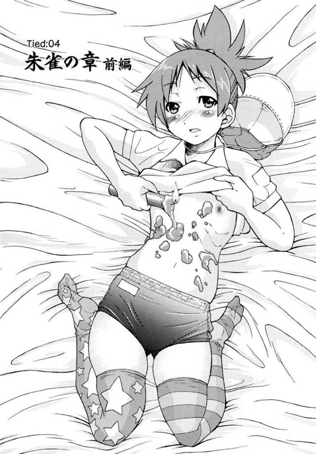 【エロ漫画】鬼畜な男に陵辱を受け続ける貧乳少女。性処理道具扱いの彼女は連続中出しされたり、ろうそくを垂らされたりとハードSMプレイ！