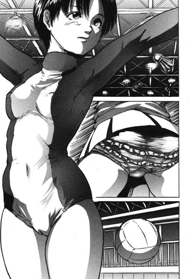 【エロ漫画】先輩男子たちに好き放題輪姦される女バレ後輩女子【心島咲／ジョバレ！】