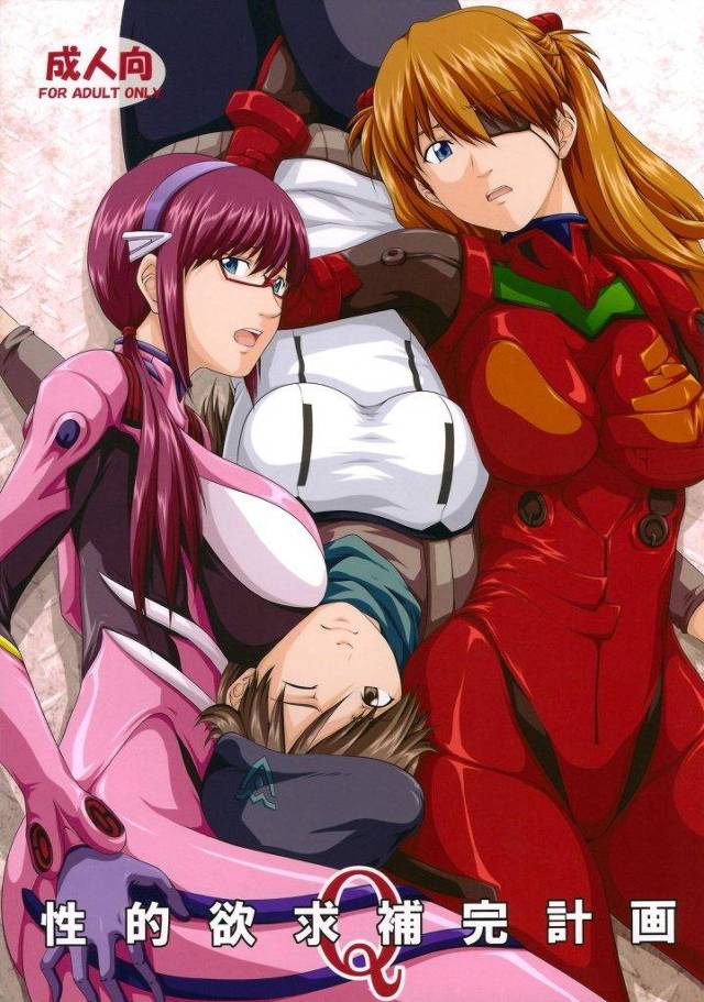【シリーズ・NO.5】性的欲求補完計画シリーズもQに突入！ 14年ぶりのシンジとの激しいSEXで、女性陣も淫乱に・・・。ヱヴァQ本 【エヴァ・ハーレム同人誌】