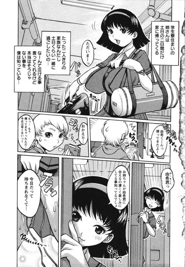 爆乳で誘惑しちゃうエロかわいいお姉ちゃん…パイズリしたりしてトロ顔に近親相姦しちゃう！【危険思想：エロイアネ。】
