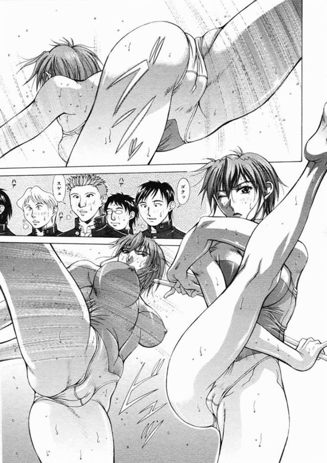 【いちゃラブエロ漫画】更衣室でフェラをする新体操部の巨乳JK【亜木祭】