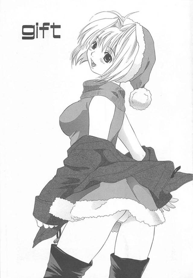 【エロ漫画】クリスマスプレゼントを配っているエロカワ美少女が家を間違って男性にクンニされて一晩中中出しされちゃう！【甘夏真琴】