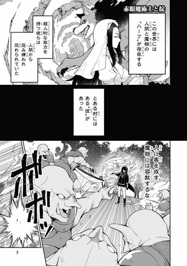 【同人誌】赤眼魔導士と掟【オリジナル】