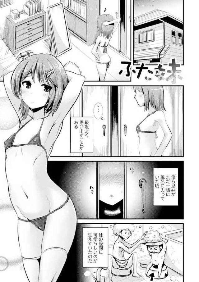 【エロ漫画・エロ同人誌】ふた妹