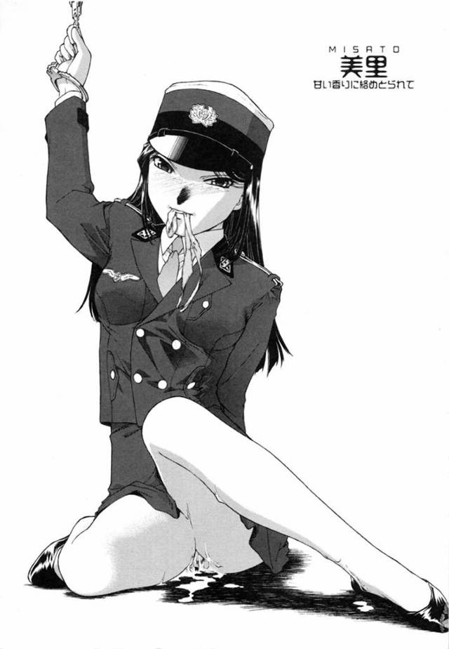 拘束されて催眠スプレーをかけられてしまう婦人警官…パンツを脱がされバックで生ハメレイプされ警棒を挿入されたままアナルファックで中出し絶頂イキしちゃう