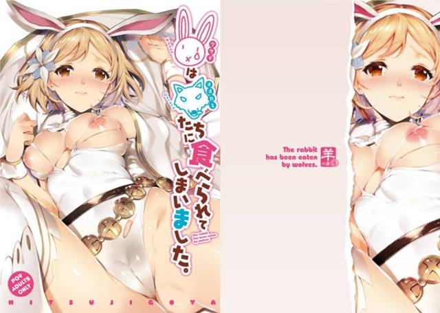 【グランブルーファンタジー エロ同人】巨乳うさ耳少女のセージが巨大チンコにまんことアナルの2穴同時ファック【無料 エロ…