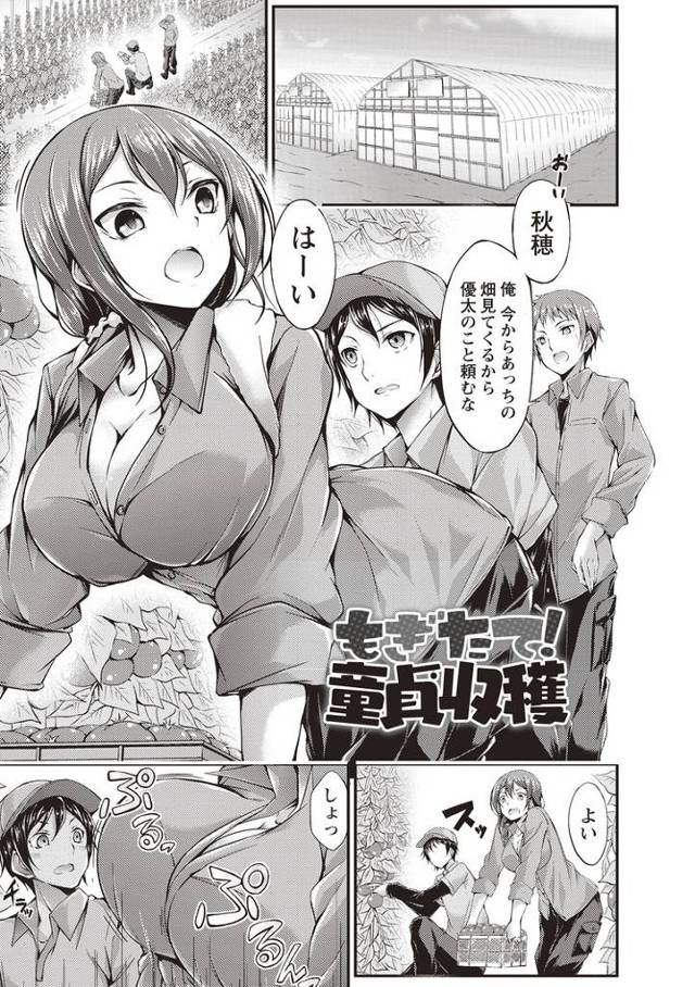【オリジナル】もぎたて！童貞収穫【商業誌・オリジナルエロ画像】