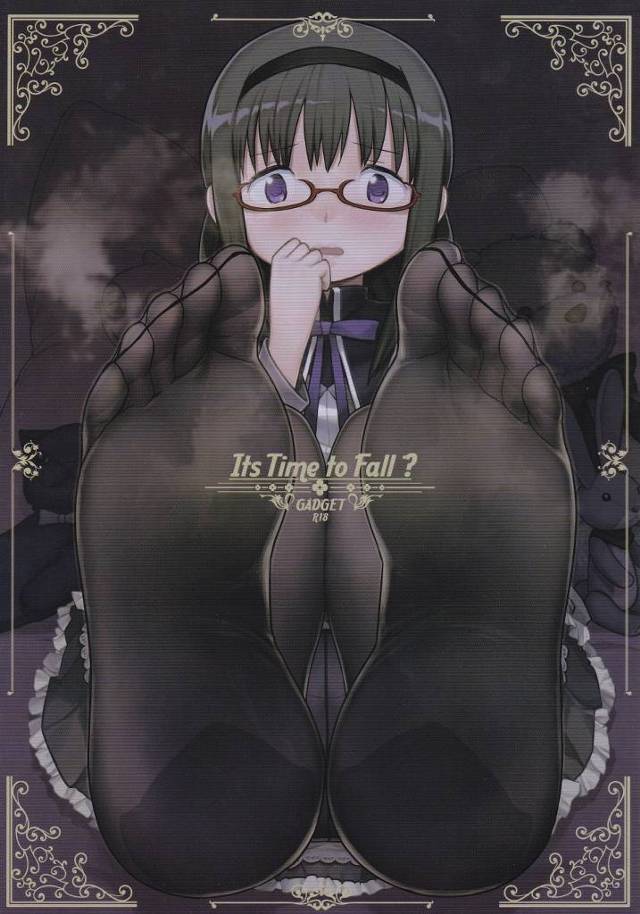 【魔法少女まどか☆マギカ エロ同人】鹿目まどかと暁美ほむらが友情の靴下交換して足裏の匂い嗅いで百合セックスしちゃうよｗ【…