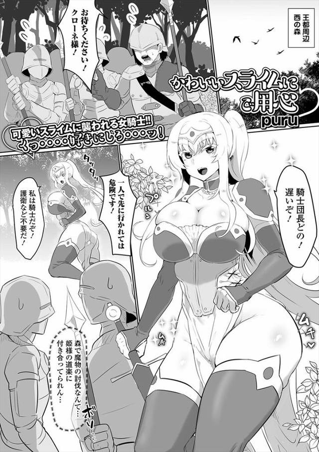【オリジナル】かわいいスライムにご用心【商業誌・オリジナルエロ画像】