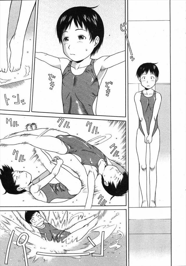 【エロ漫画】水泳の飛び込み選手のメンタルを鍛えるために手マンオナニーさせる鬼畜コーチｗｗムラムラしちゃってフェ…